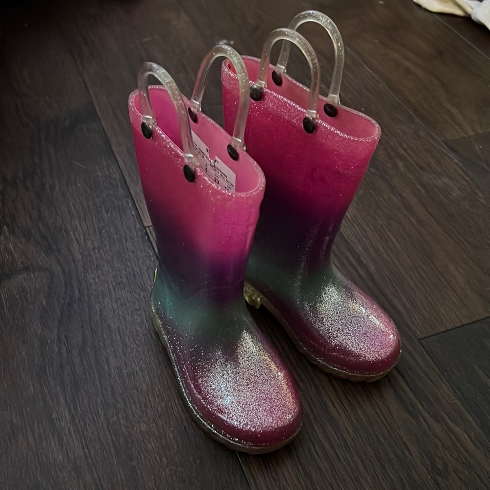 Multicolored rain boots💜💙💚💛🧡